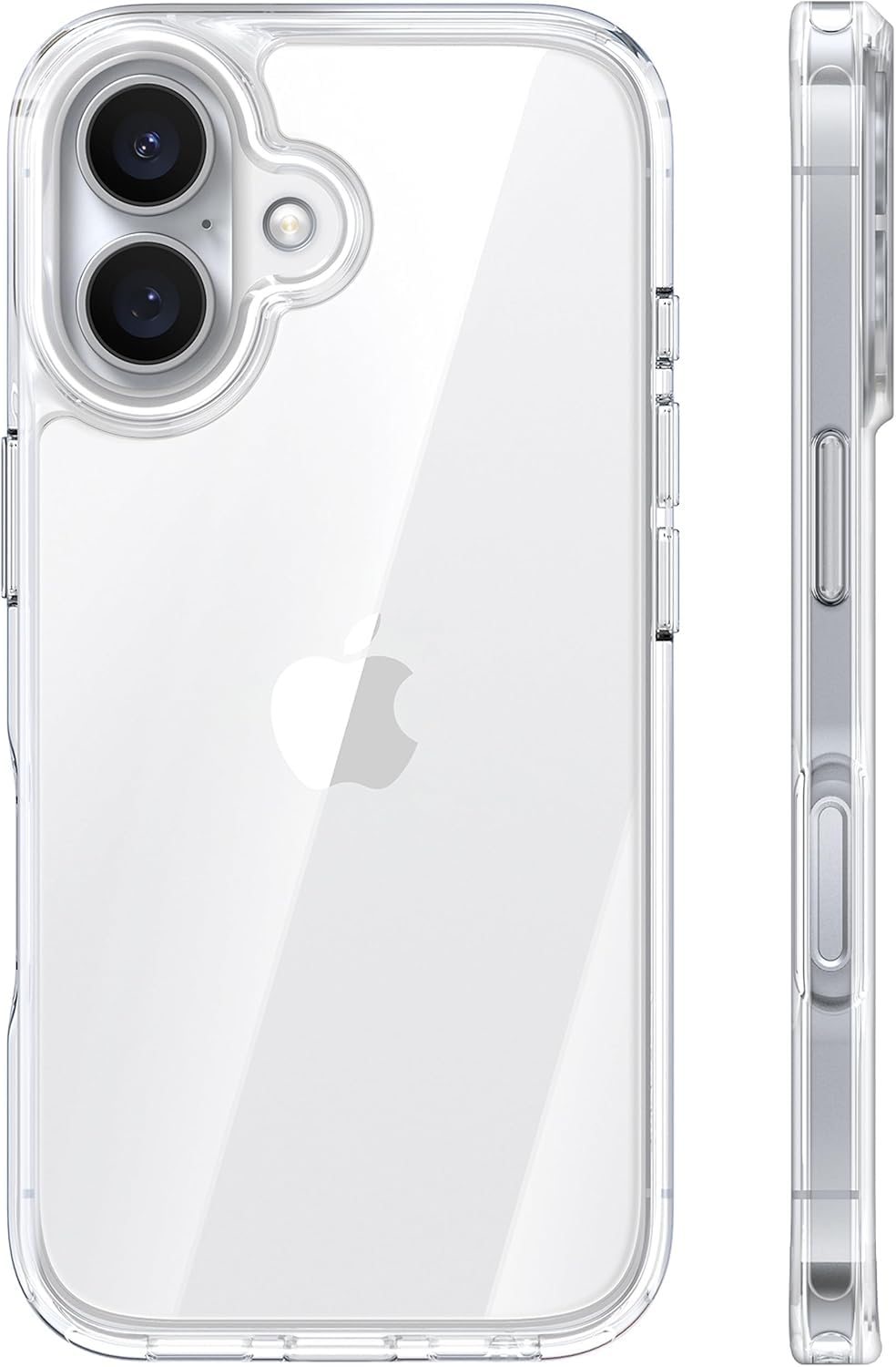 TORRAS für iPhone 18 Pro Hülle iPhone 17 Pro Hülle,Militärschut,Transparent