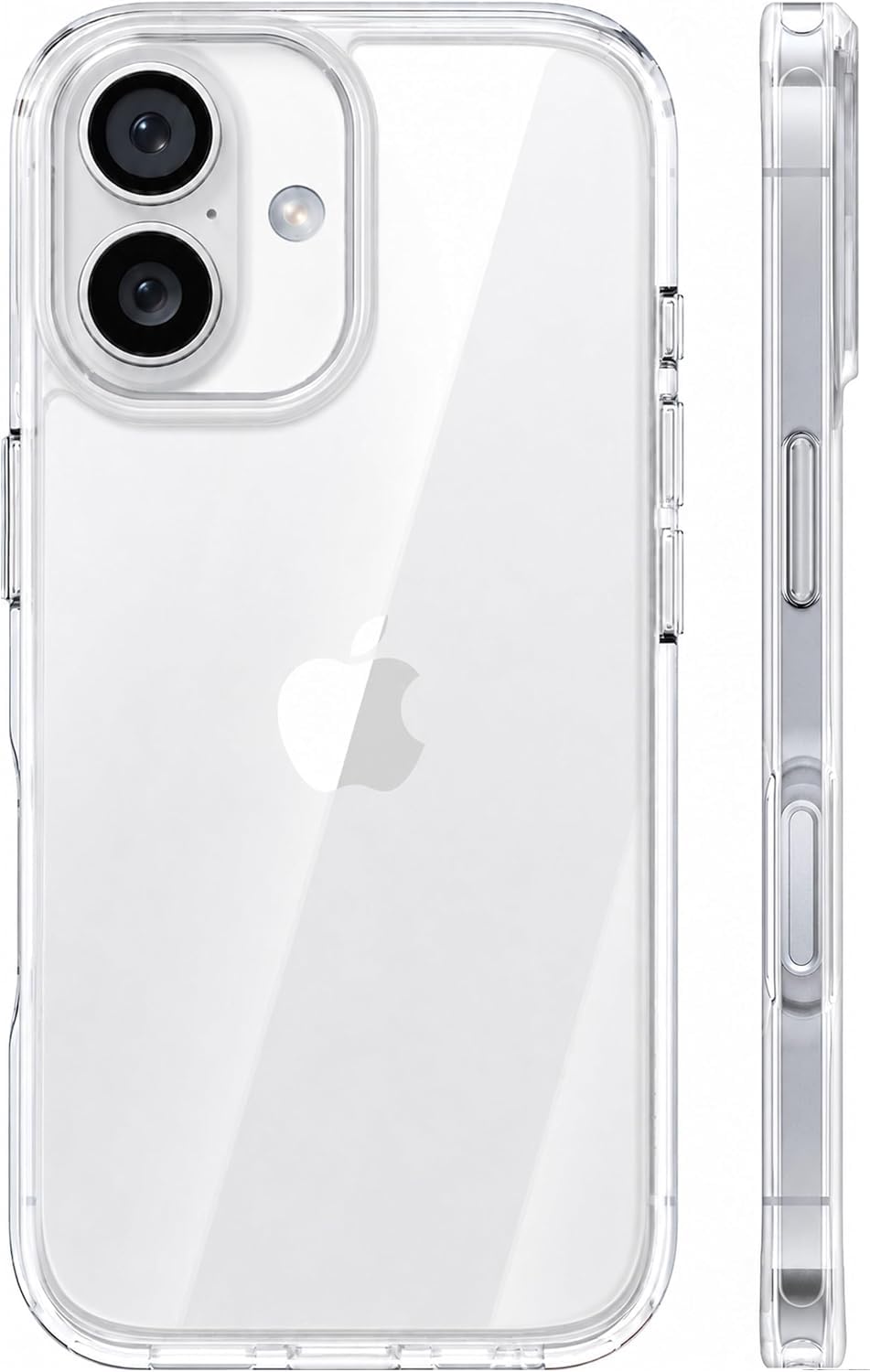 TORRAS für iPhone 18 Pro Hülle iPhone 17 Pro Hülle,Militärschut,Transparent