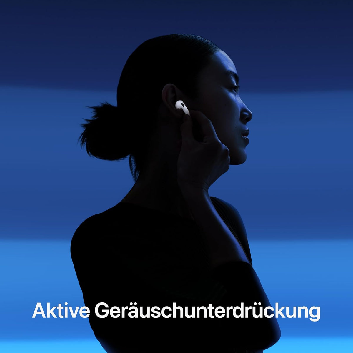 Apple AirPods 4 Kabellose Kopfhörer, Bluetooth Kopfhörer mit aktiver Geräuschunterdrückung