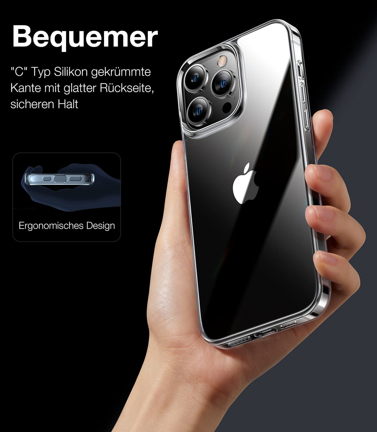 TORRAS für iPhone 18 Pro Hülle iPhone 17 Pro Hülle,Militärschut,Transparent