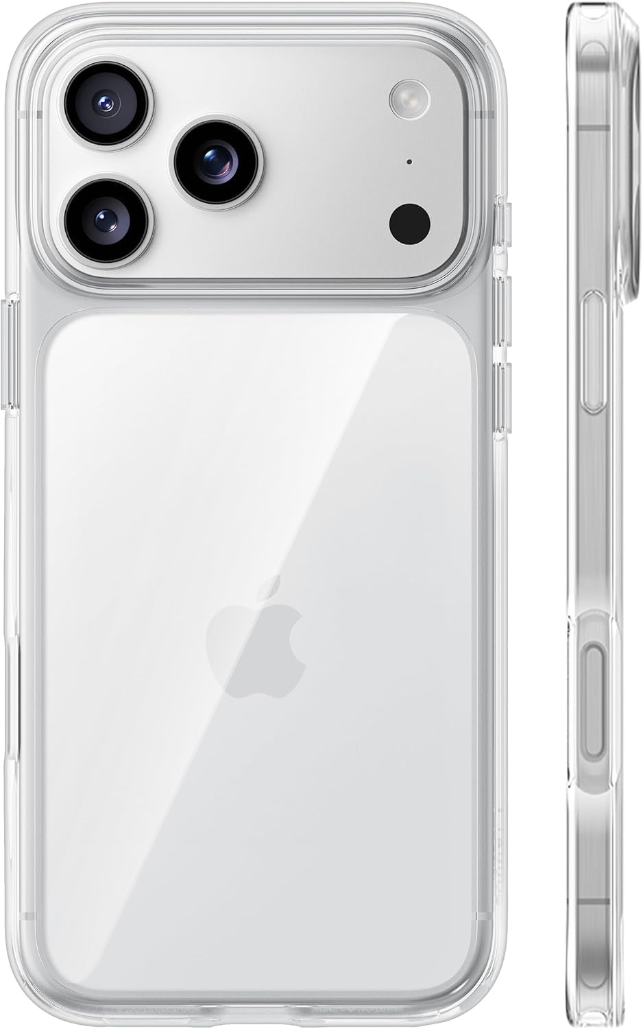 TORRAS für iPhone 18 Pro Hülle iPhone 17 Pro Hülle,Militärschut,Transparent