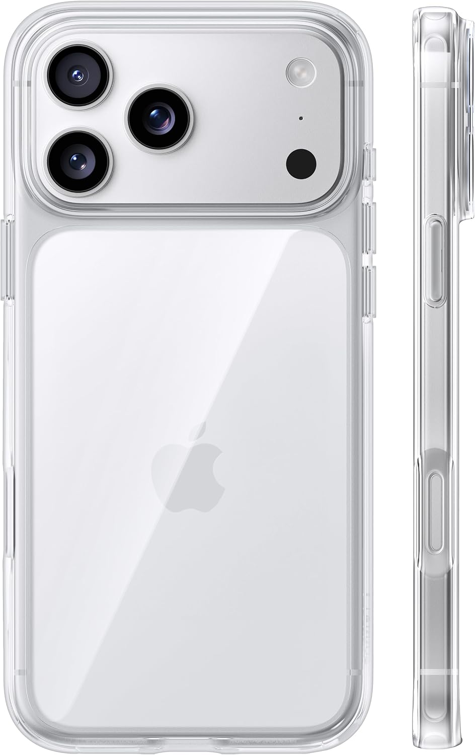 TORRAS für iPhone 18 Pro Hülle iPhone 17 Pro Hülle,Militärschut,Transparent