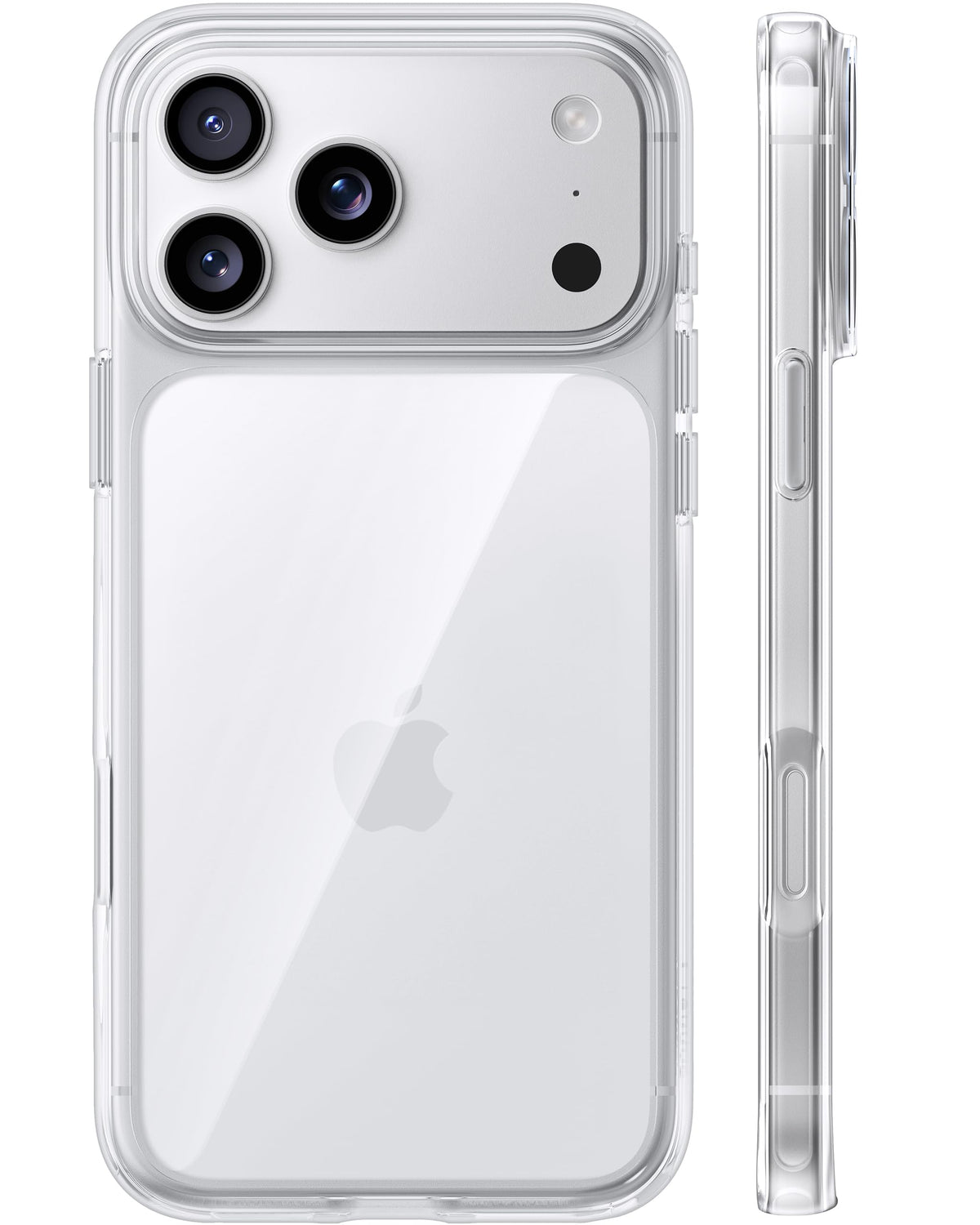 TORRAS für iPhone 18 Pro Hülle iPhone 17 Pro Hülle,Militärschut,Transparent
