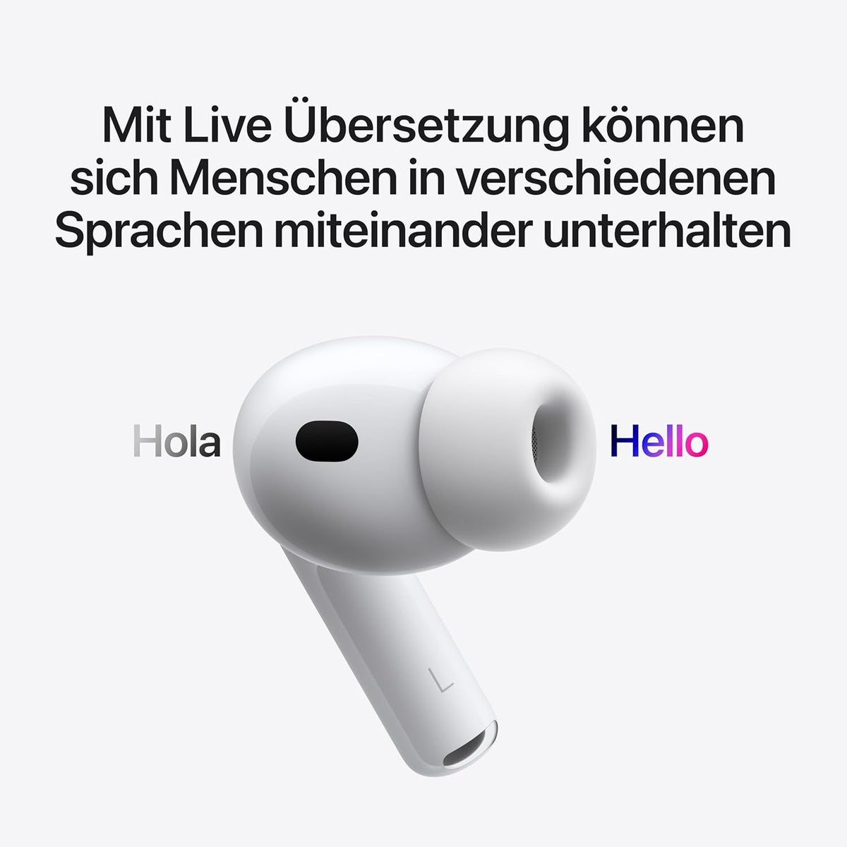 Apple AirPods Pro 3 Kabellose In‑Ear Kopfhörer, Aktive Geräuschunterdrückung