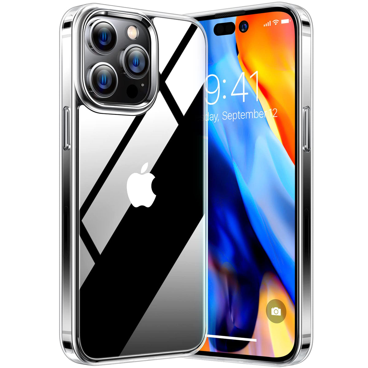 TORRAS für iPhone 18 Pro Hülle iPhone 17 Pro Hülle,Militärschut,Transparent