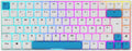 Sharkoon Skiller SGK50 S3 PBT Weiß, RGB Gaming Keyboard, 75% Layout