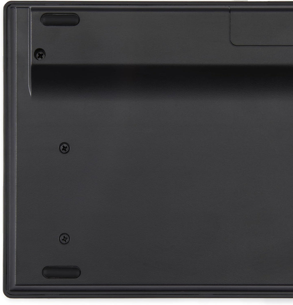 Basics Tastatur mit DE-Layout, flach, USB-kabelgebunden, Mattschwarz