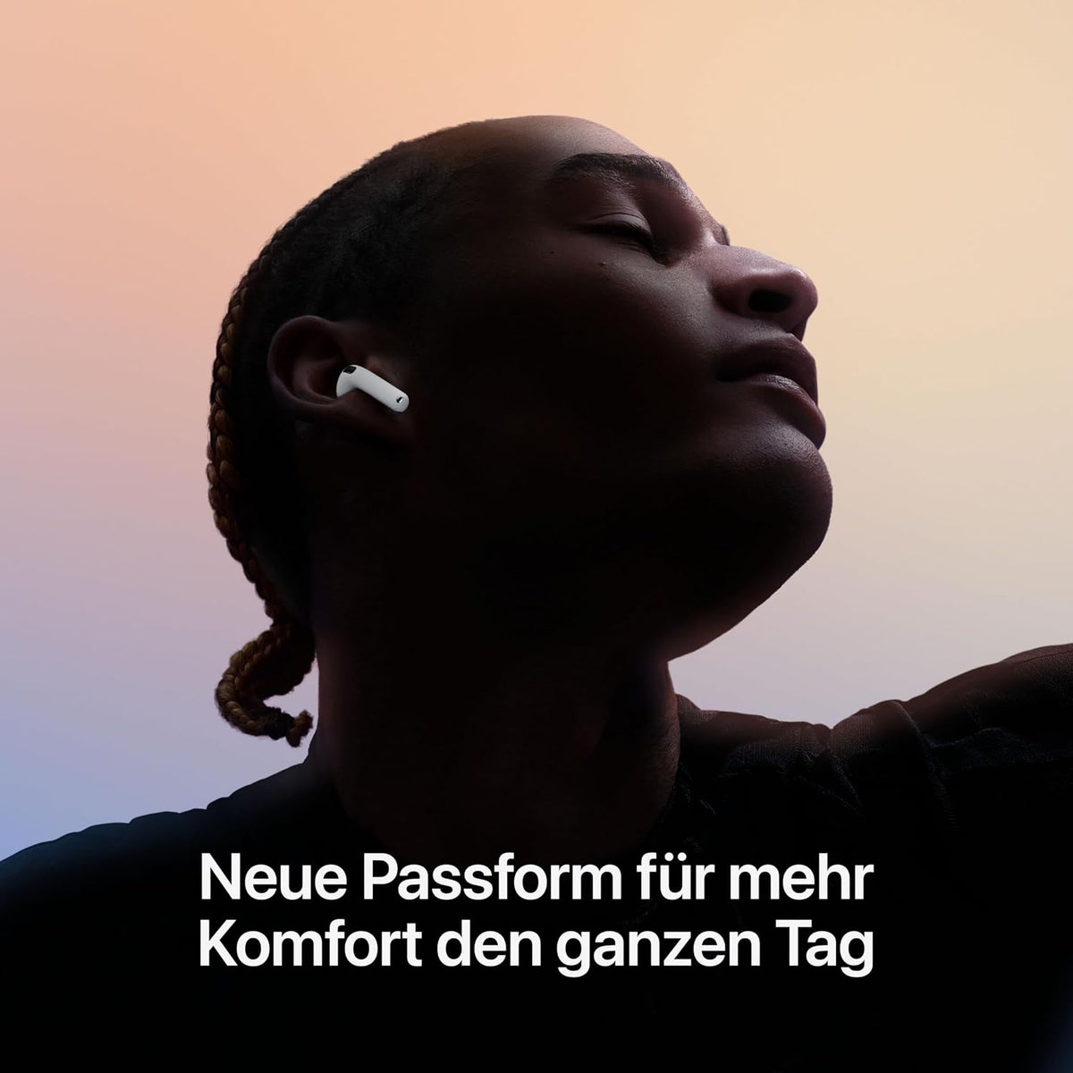 Apple AirPods 4 Kabellose Kopfhörer, Bluetooth Kopfhörer mit aktiver Geräuschunterdrückung