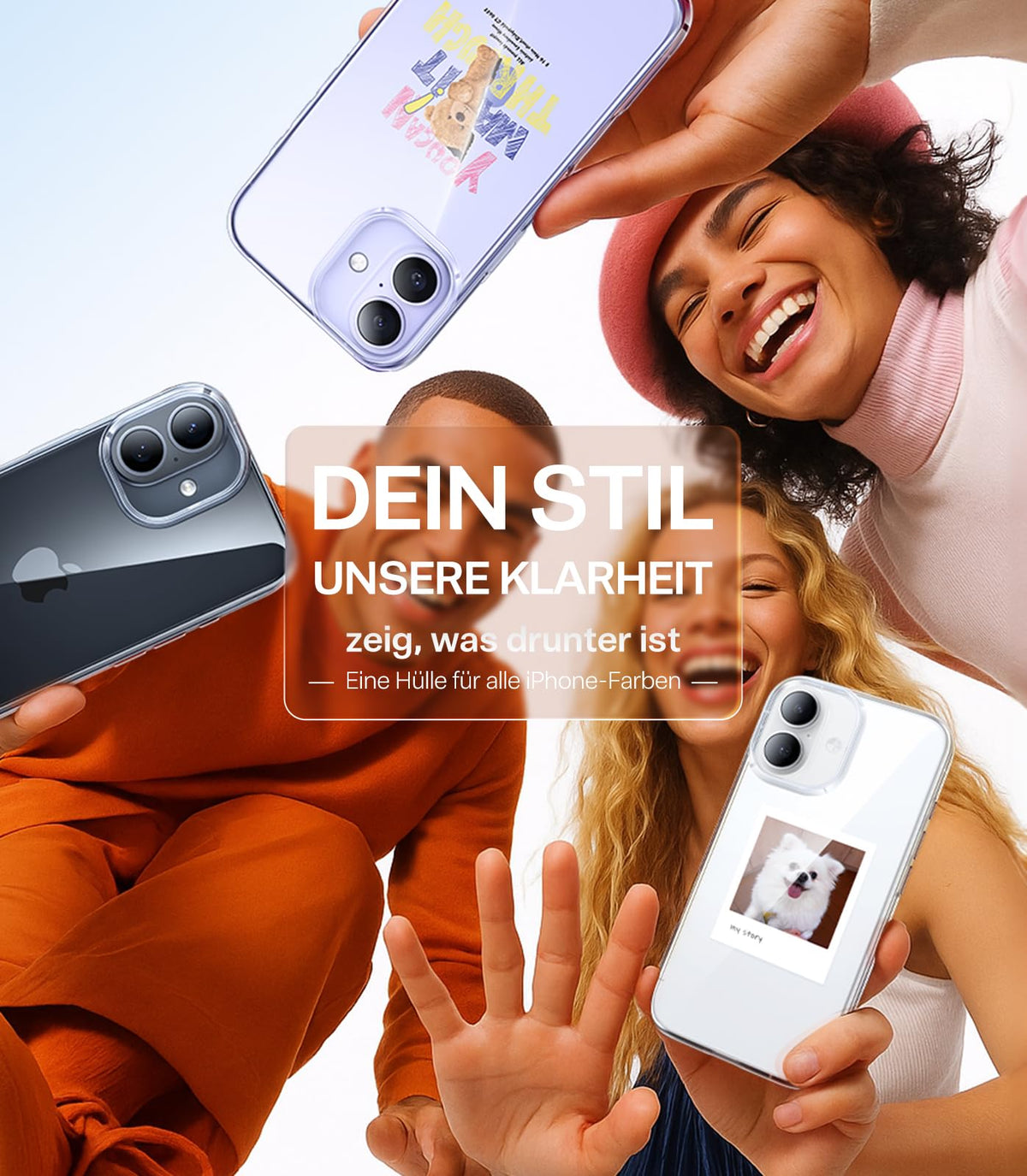 TORRAS für iPhone 18 Pro Hülle iPhone 17 Pro Hülle,Militärschut,Transparent